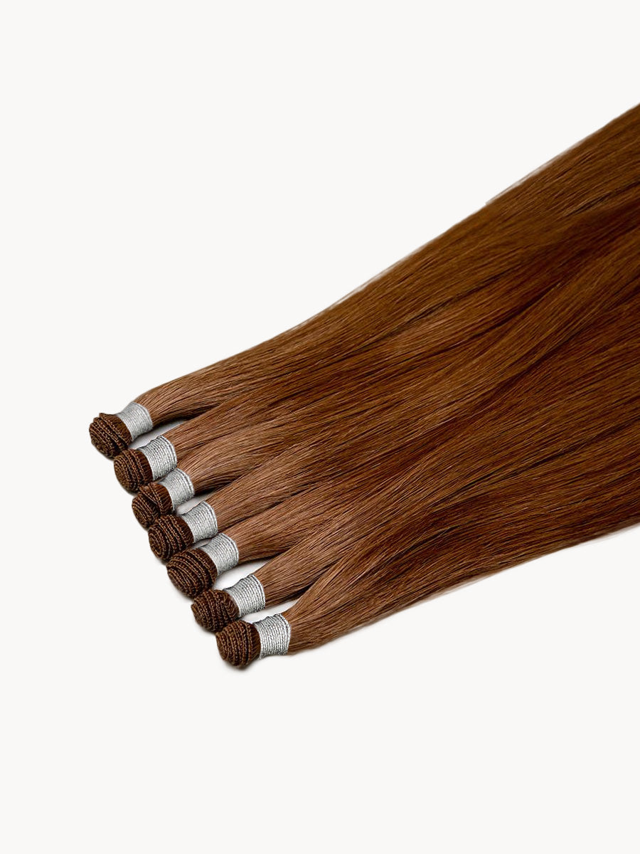 Red 14" Bohyme Luxe - Hand Tied Weft - Silky Straight - Full Pack