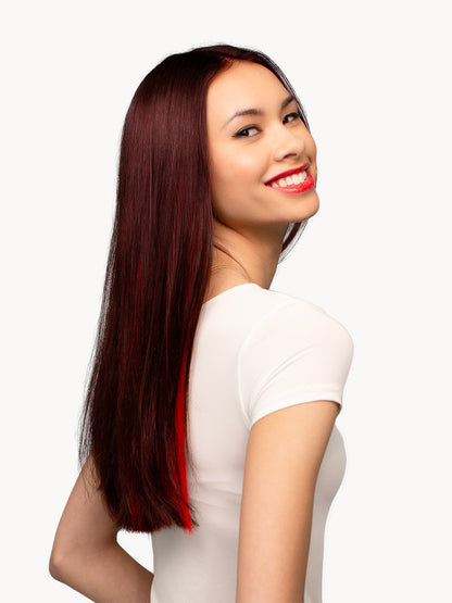 Red Luxe Seamless Wefts