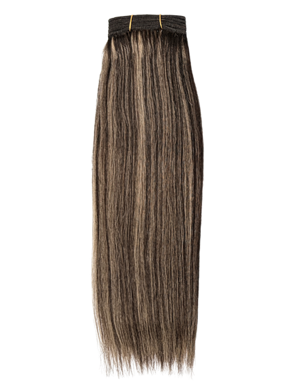 16" Bohyme Classic - Machine Tied Weft - Textured Platinum Yaki