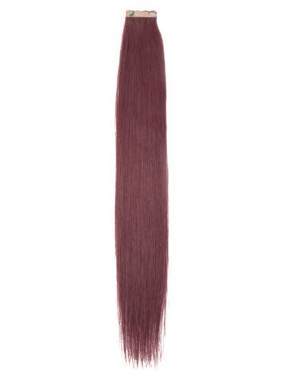 22" Bohyme 1.5 inch Silky Straight Tape-Ins - 3M Ridged Tape - FINAL SALE