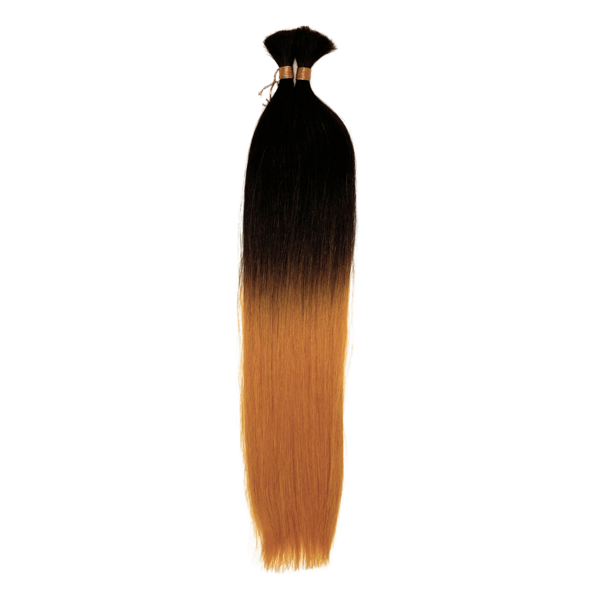 Unique Wiiv Silky Straight 100% Human Hair Bulk - 18" - FINAL SALE - T1B - 144 - SNW - 18 - T1B/144